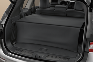 View Cargo Area Cover - Rear, Black Full-Sized Product Image